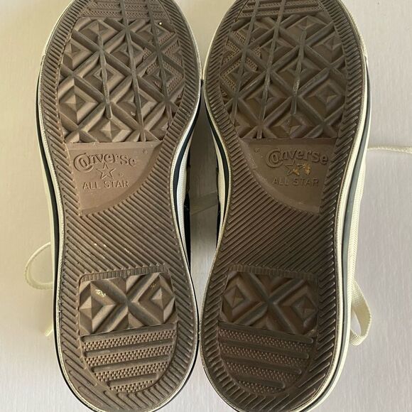 CONVERSE Product Red Limited Edition Men’s Black Suede Leather Sneakers Size 9 - Picture 5 of 8